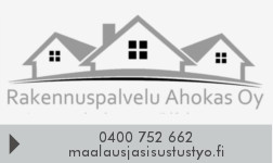 Rakennuspalvelu Ahokas Oy logo